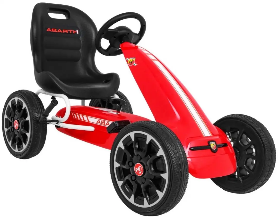 Carting cu pedale Ramiz Abarth (Red)