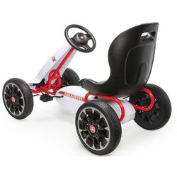 Carting cu pedale Ramiz Abarth (White) Thumb
