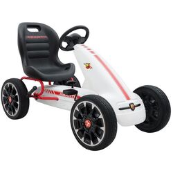 Carting cu pedale Ramiz Abarth (White) Thumb