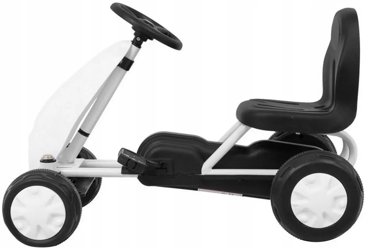 Carting cu pedale Ramiz B001.BIA (White)