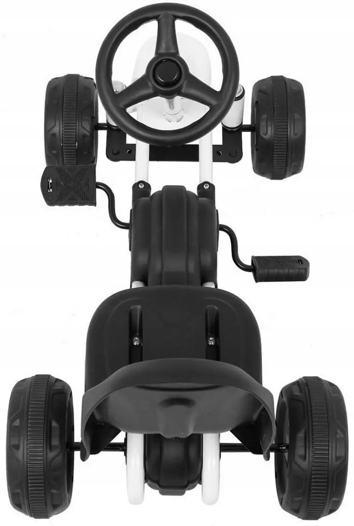 Carting cu pedale Ramiz B001.BIA (White)