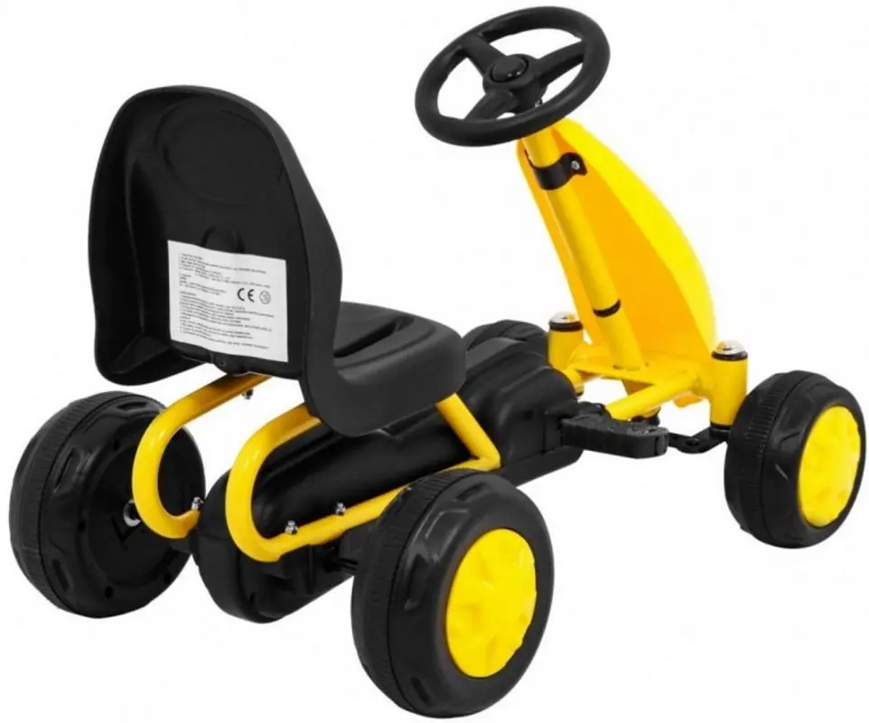 Carting cu pedale Ramiz B001.ZOL (Yellow)