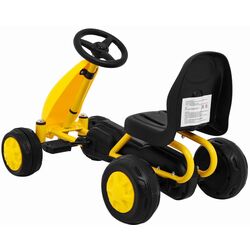 Carting cu pedale Ramiz B001.ZOL (Yellow) Thumb