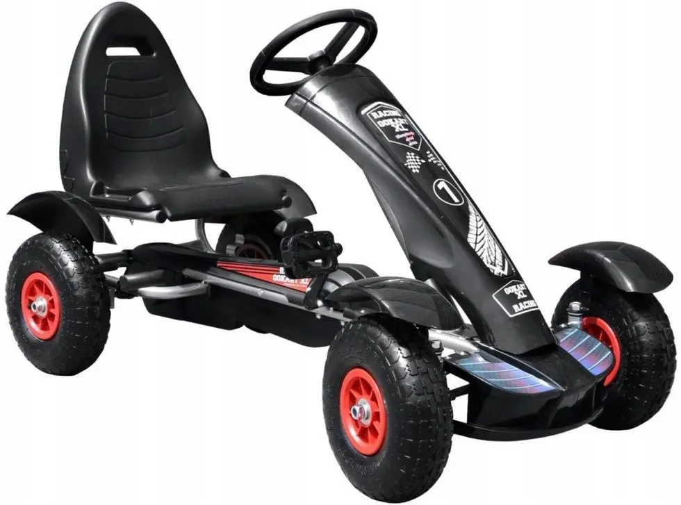Carting cu pedale Ramiz F618.CZ (Black)