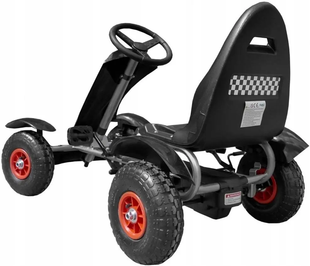 Carting cu pedale Ramiz F618.CZ (Black)