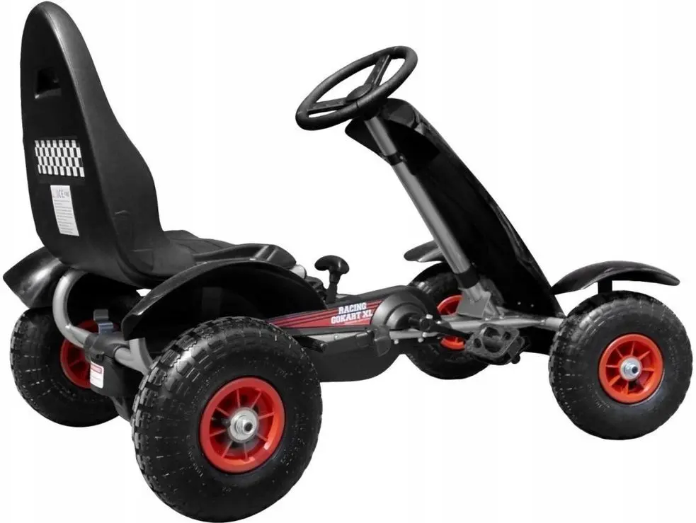 Carting cu pedale Ramiz F618.CZ (Black)