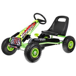 Carting cu pedale Ramiz Go-kart Air (Green)