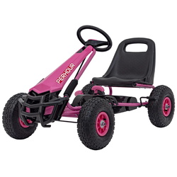 Carting cu pedale Ramiz Go-Kart Air PerHour (Pink)