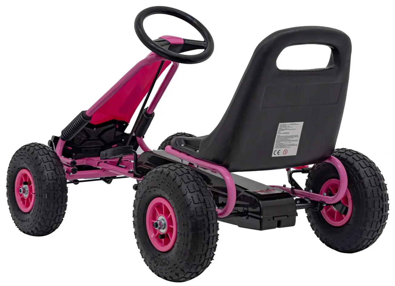 Carting cu pedale Ramiz Go-Kart Air PerHour (Pink)