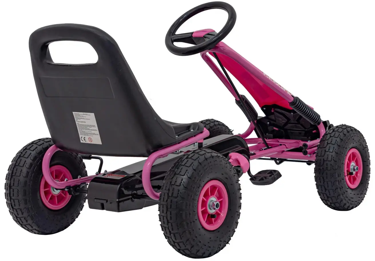 Carting cu pedale Ramiz Go-Kart Air PerHour (Pink)