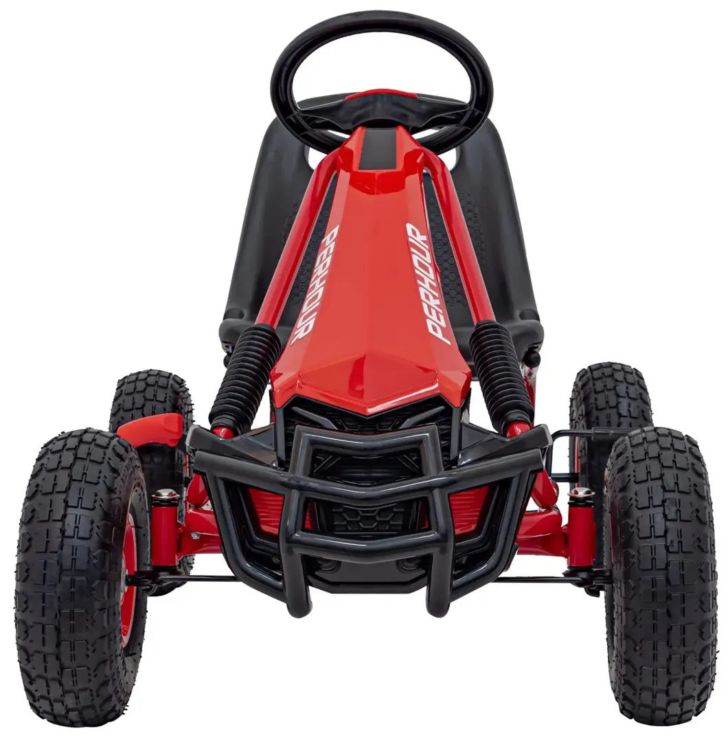 Carting cu pedale Ramiz Go-Kart Air PerHour (Red)