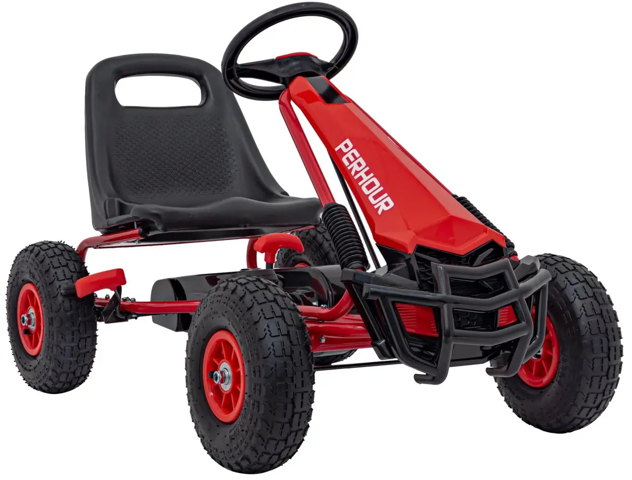 Carting cu pedale Ramiz Go-Kart Air PerHour (Red)