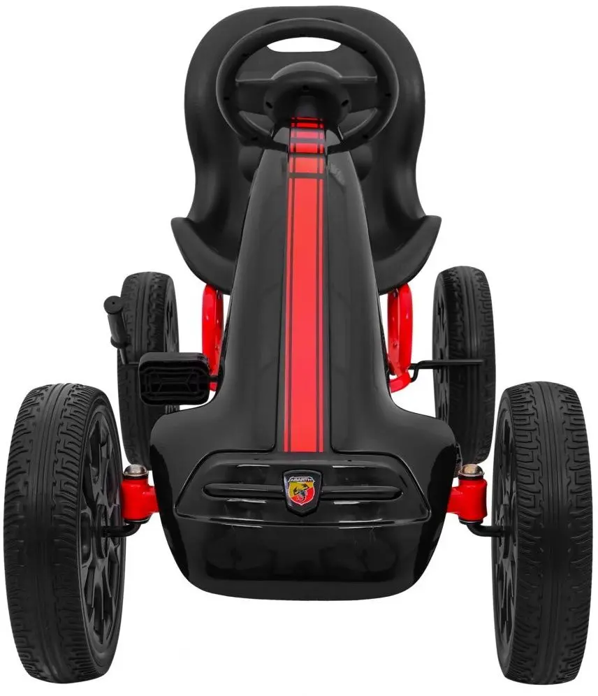 Carting cu pedale Ramiz Gokart Abarath (Black/Red)