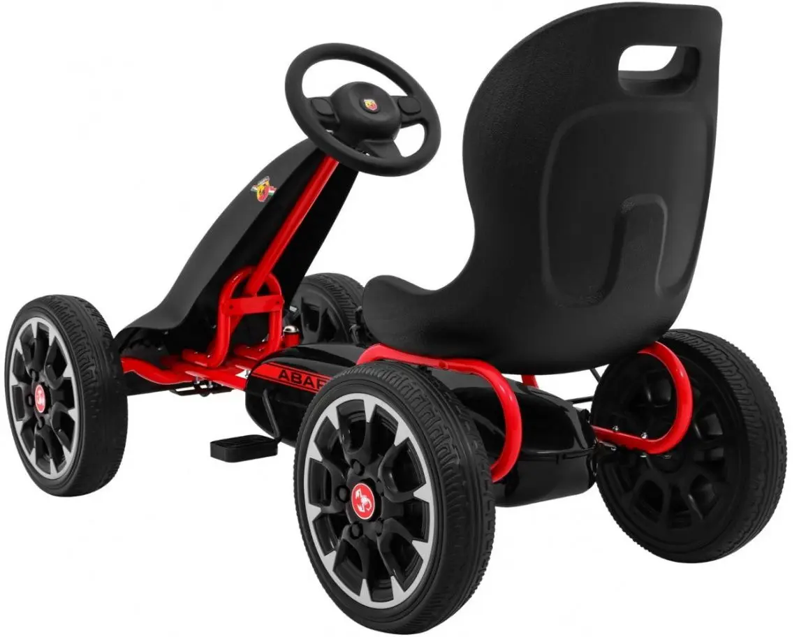 Carting cu pedale Ramiz Gokart Abarath (Black/Red)