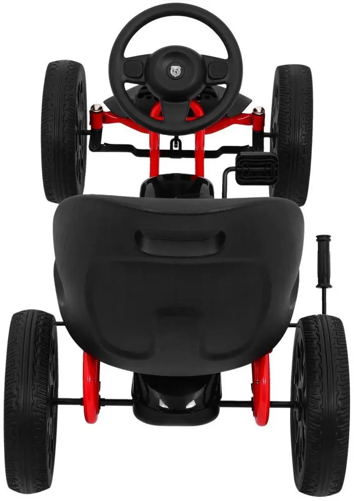 Carting cu pedale Ramiz Gokart Abarath (Black/Red)