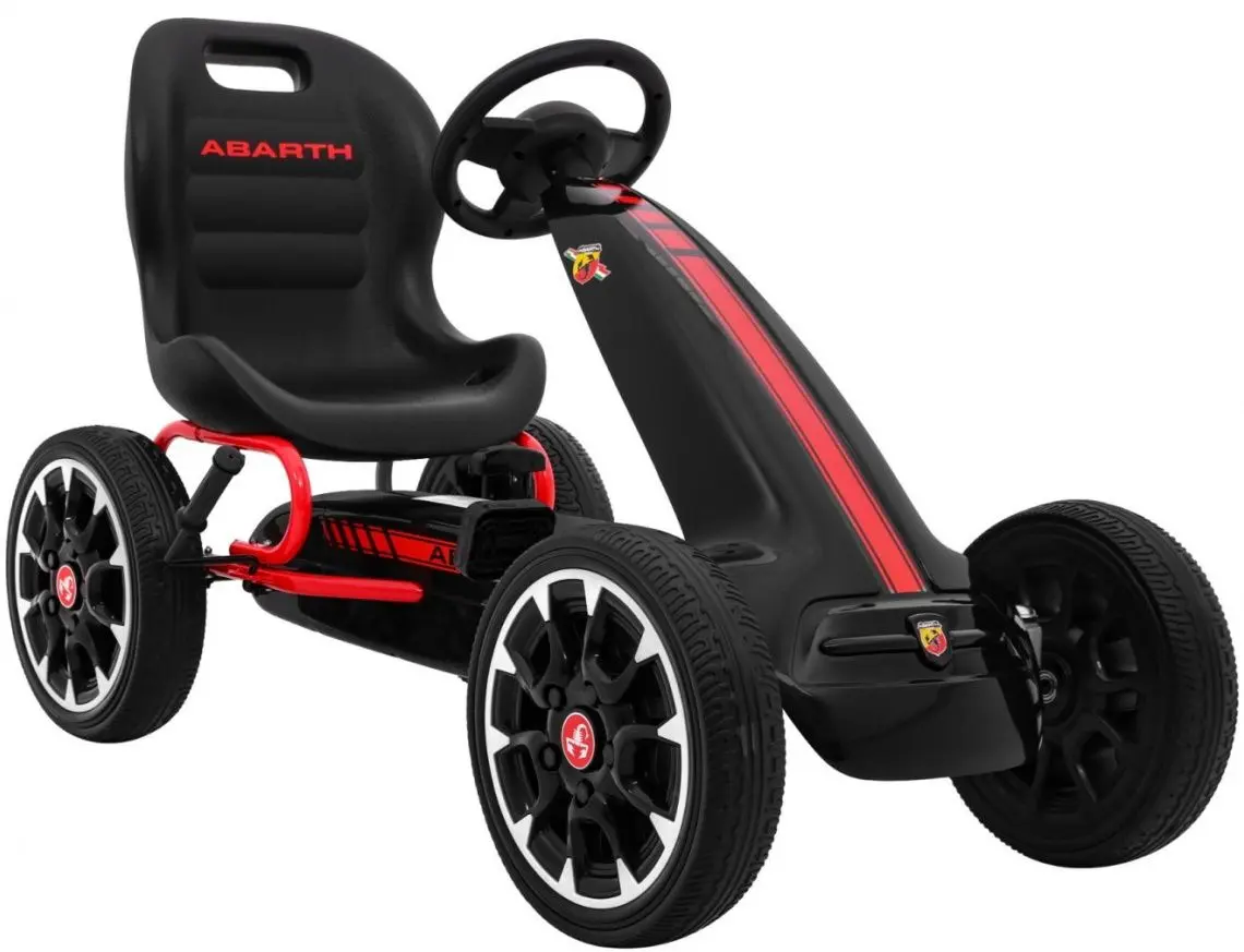 Carting cu pedale Ramiz Gokart Abarath (Black/Red)