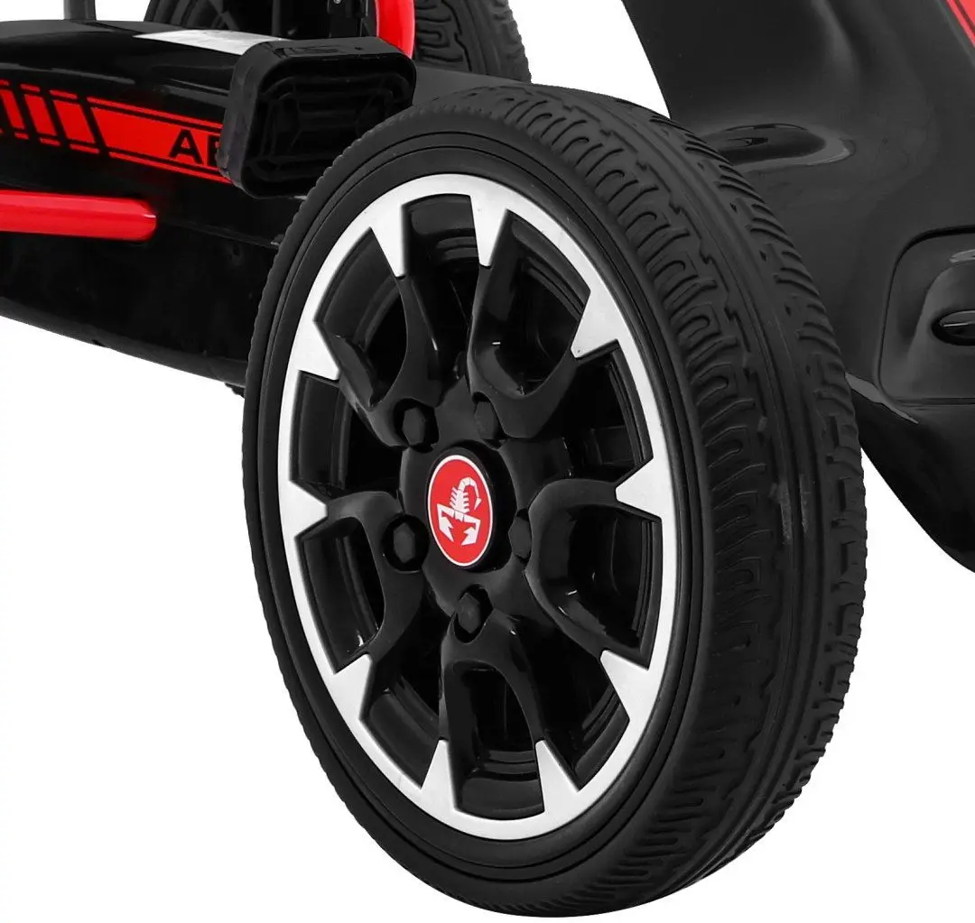 Carting cu pedale Ramiz Gokart Abarath (Black/Red)