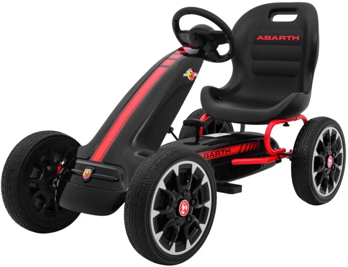 Carting cu pedale Ramiz Gokart Abarath (Black/Red)