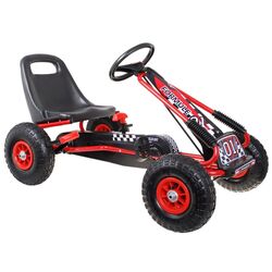 Carting cu pedale Ramiz Gokart Air (Red/Black) Thumb