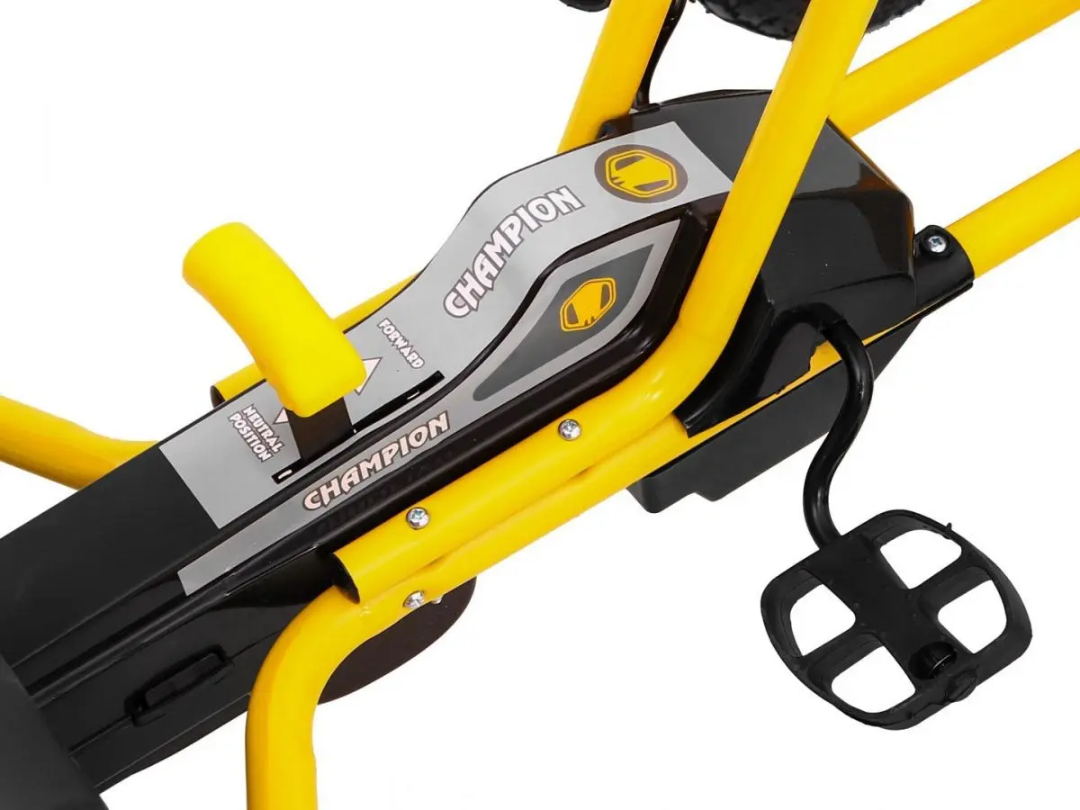 Carting cu pedale Ramiz Gokart Chamiopn (Yellow)