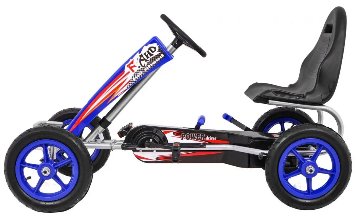 Carting cu pedale Ramiz Gokart Full Ahead AIR (Blue/Black)