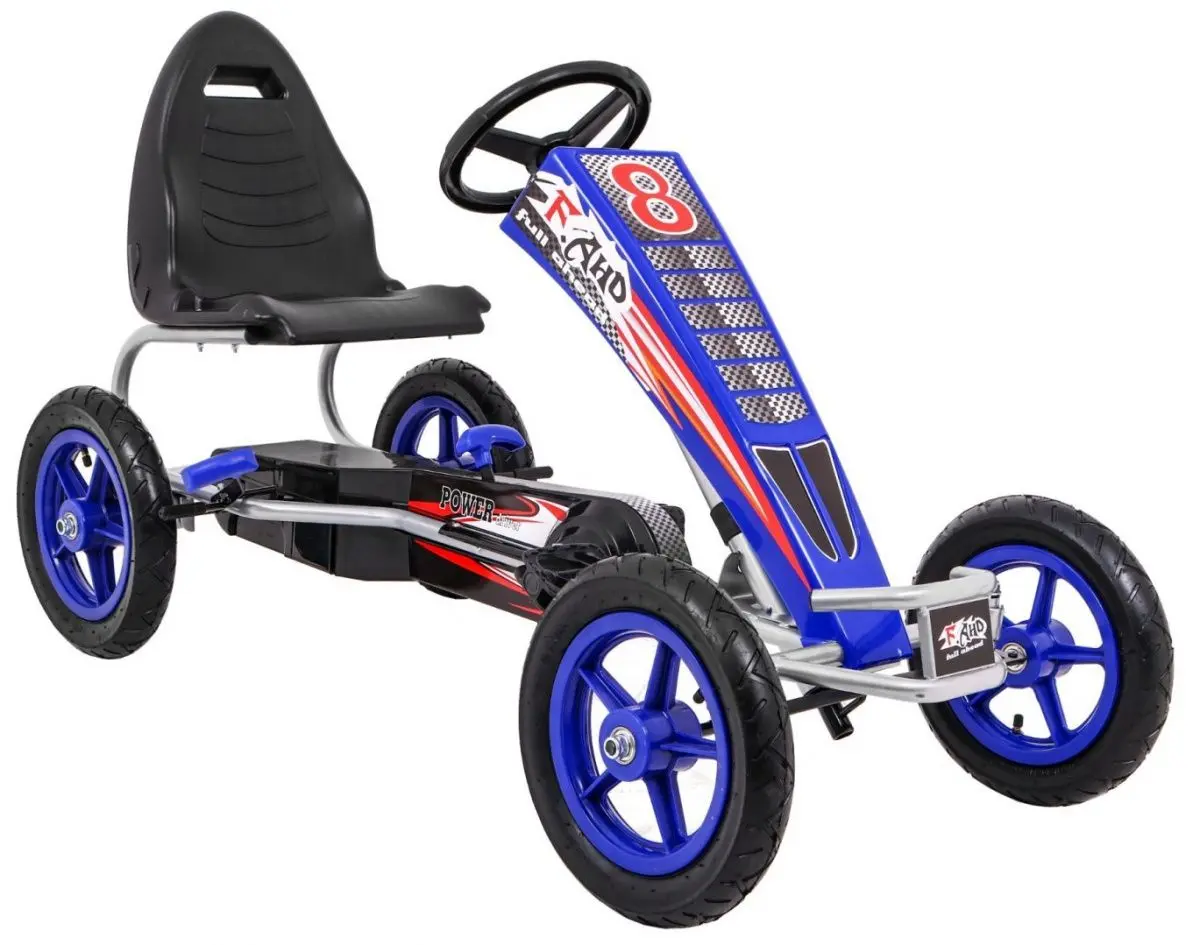 Carting cu pedale Ramiz Gokart Full Ahead AIR (Blue/Black)
