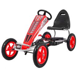 Carting cu pedale Ramiz Gokart Full Ahead AIR (Red/Black)