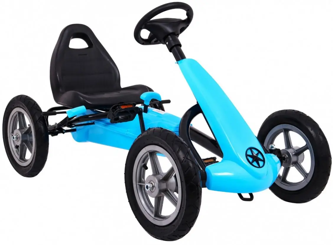 Carting cu pedale Ramiz Gokart Star (Blue)