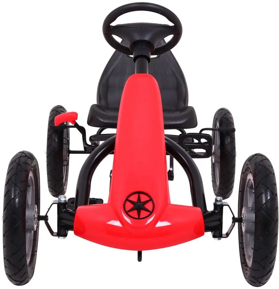 Carting cu pedale Ramiz Gokart Star (Red)