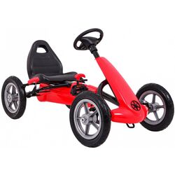 Carting cu pedale Ramiz Gokart Star (Red) Thumb