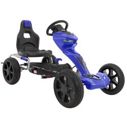 Carting cu pedale Ramiz Grand Ride (Blue/Black) Thumb
