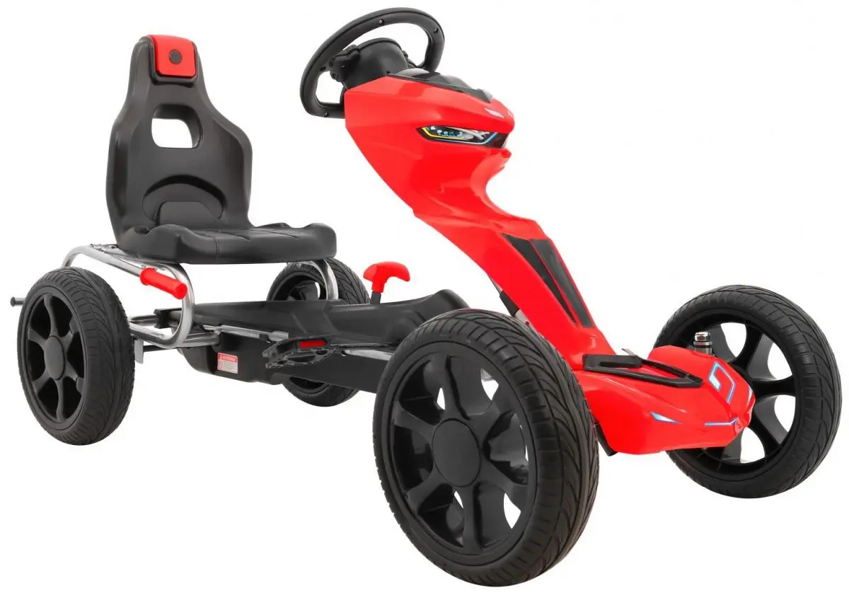 Carting cu pedale Ramiz Grand Ride (Red/Black)
