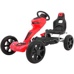 Carting cu pedale Ramiz Grand Ride (Red/Black)