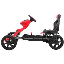 Carting cu pedale Ramiz Grand Ride (Red/Black) Thumb