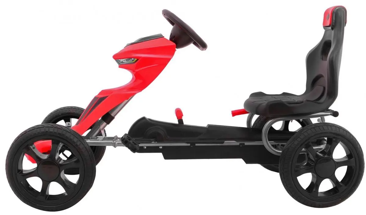 Carting cu pedale Ramiz Grand Ride (Red/Black)