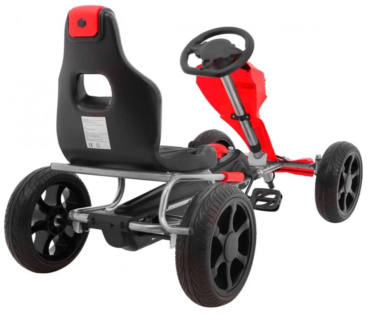 Carting cu pedale Ramiz Grand Ride (Red/Black)