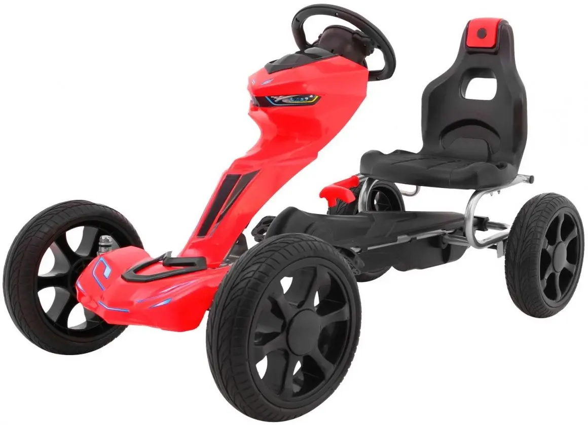 Carting cu pedale Ramiz Grand Ride (Red/Black)