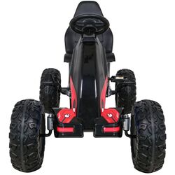 Carting cu pedale Ramiz Large Go-kart Strong (Black/Red) Thumb