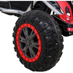 Carting cu pedale Ramiz Large Go-kart Strong (Black/Red) Thumb