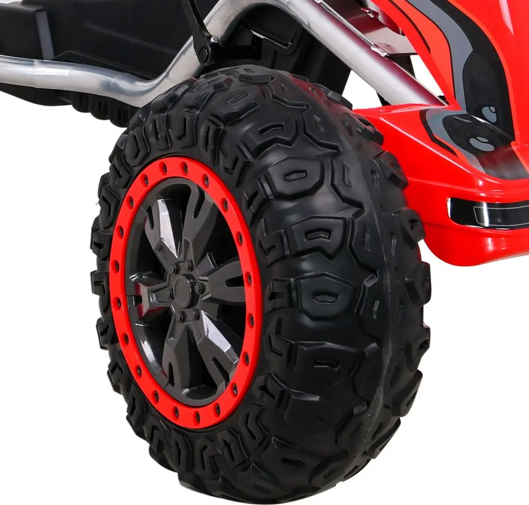 Carting cu pedale Ramiz Large Go-Kart Strong (Red)