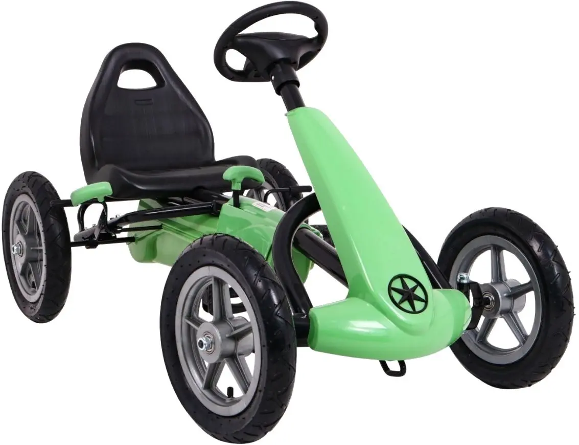 Carting cu pedale Ramiz Star (Green)