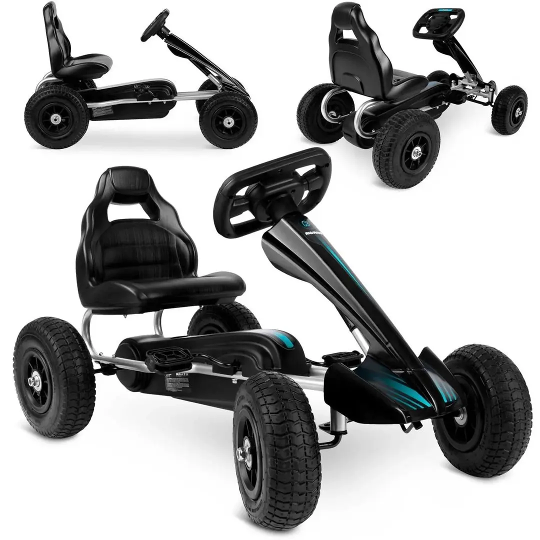 Carting cu pedale Ricokids RK-591 (Black)