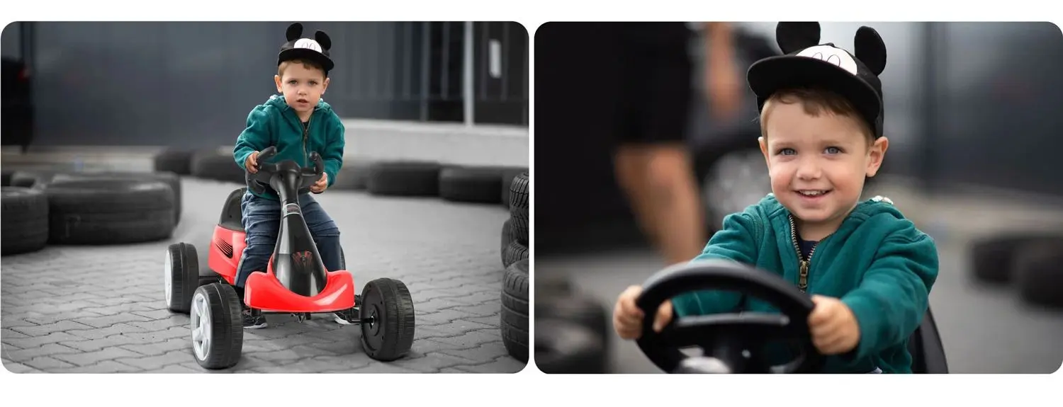 Картинг с педалями Ricokids RK-595 (Red)