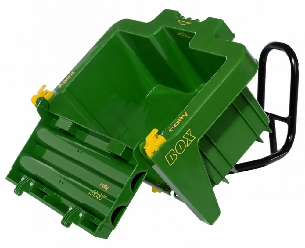 Container pentru încărcător cu pedale RollyToys 408931 (Green)