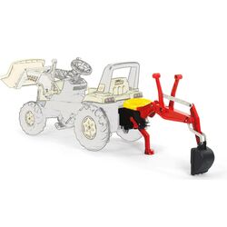Galeata pentru tractor cu pedale RollyToys 409327 (Red) Thumb
