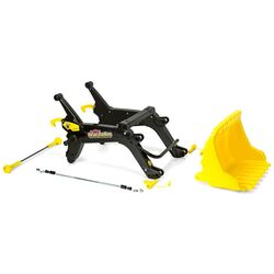 Galeata pentru tractor cu pedale RollyToys 409341 (Black/Yellow)