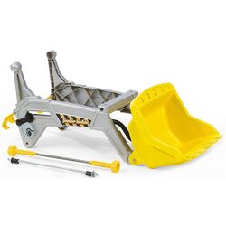 Galeata pentru tractor cu pedale RollyToys rollyJunior 409334 (Yellow/Grey)