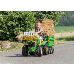 Galeata pentru tractor cu pedale RollyToys rollyTimber 409679 (Yellow/Grey) Thumb