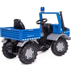 Camion cu pedale Rolly Toys Unimog Polizei (Blue/Grey) Thumb
