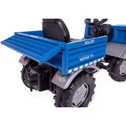 Camion cu pedale Rolly Toys Unimog Polizei (Blue/Grey) Thumb